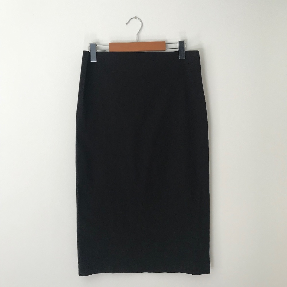 Black Bandeau Midi Skirt